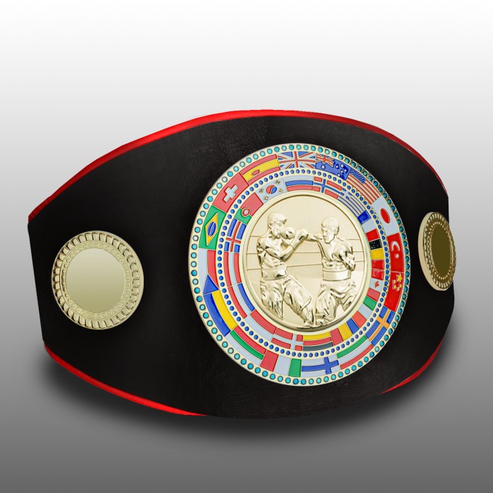 BOXING CHAMPIONSHIP BELT-PROFLAG/FLAG/G/BOXG-7 COLOURS